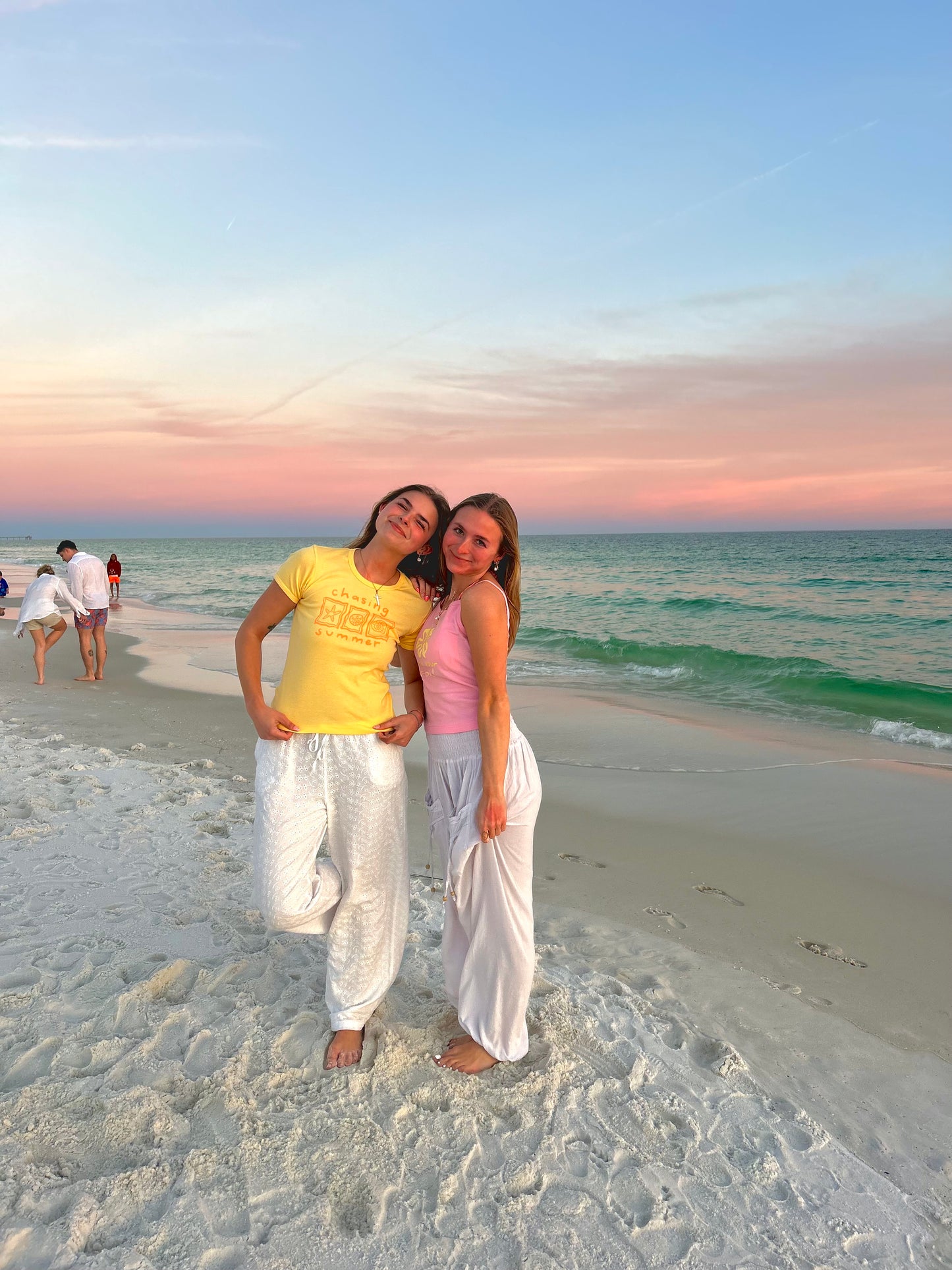 chasing summer baby tee