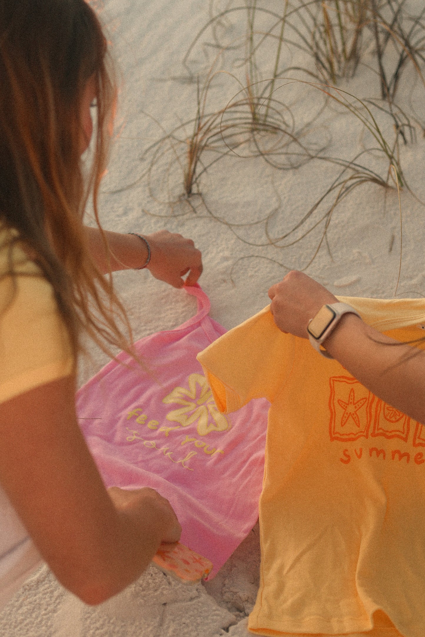 chasing summer baby tee