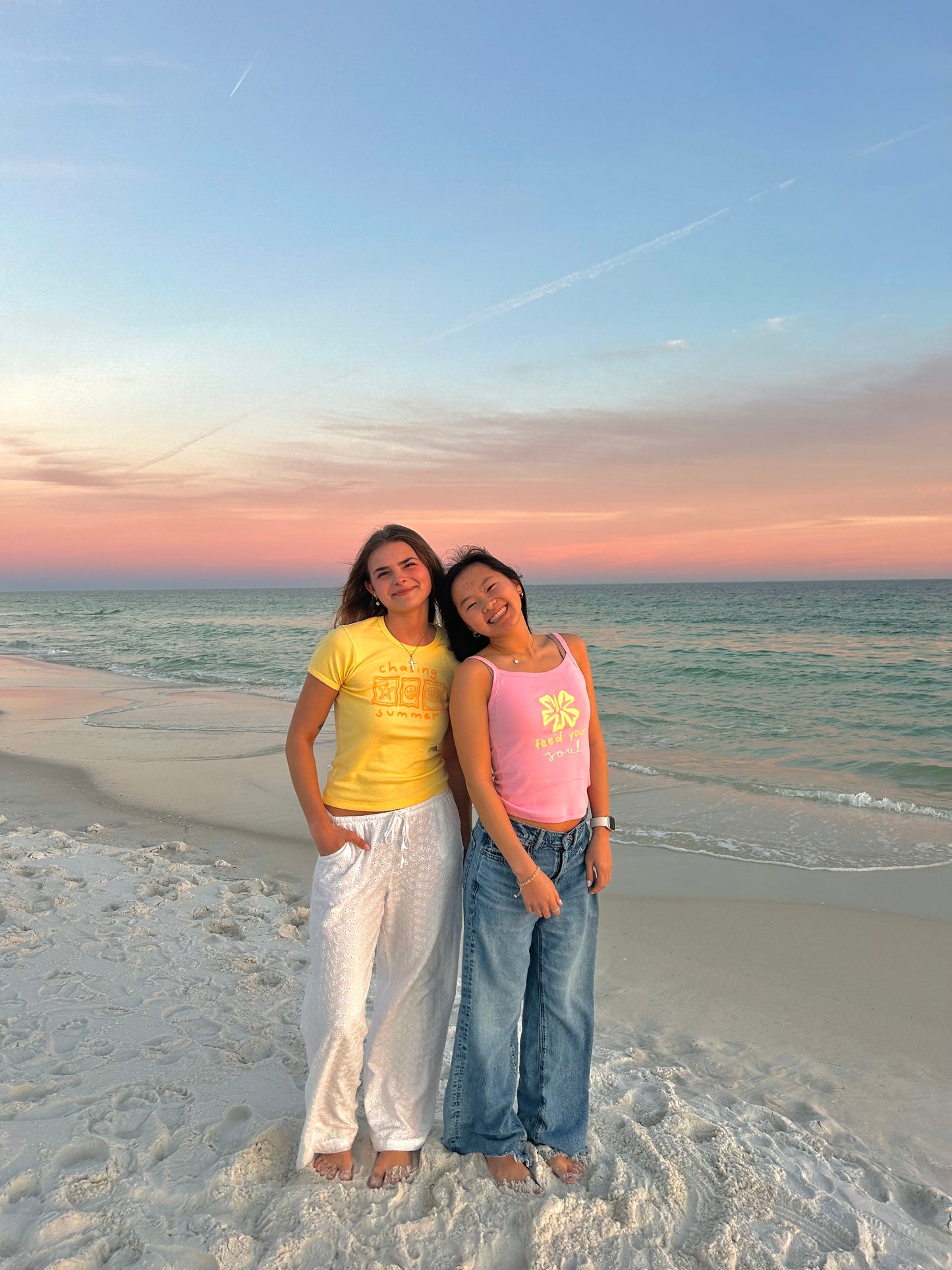 chasing summer baby tee