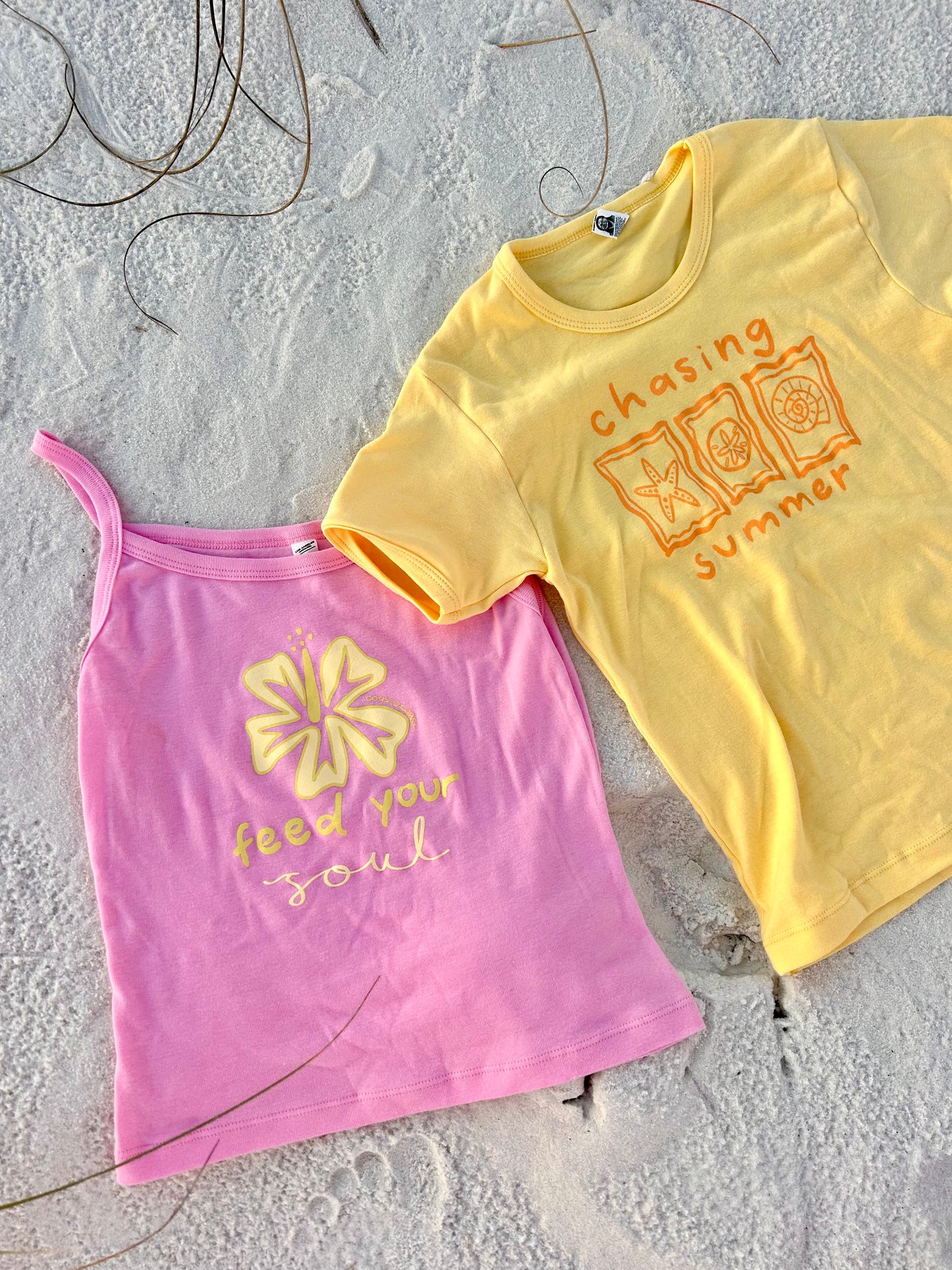 chasing summer baby tee